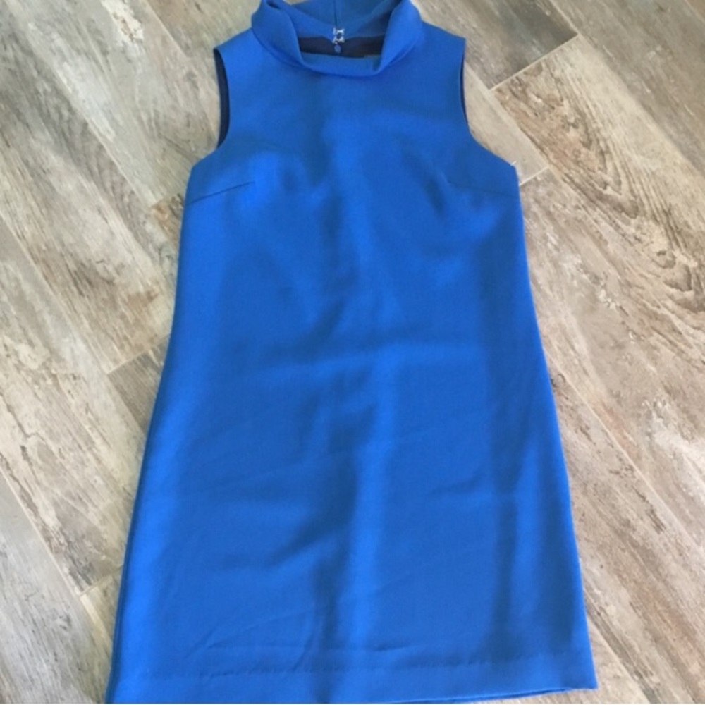 Cynthia Steffe Solid Mock Neck Dress
